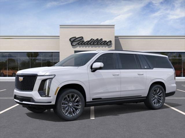 Photo of 2025 Crystal White Tricoat Cadillac Escalade ESV