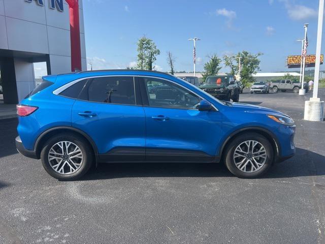 Photo of 2021 Velocity Blue Metallic Ford Escape