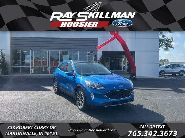 Photo of 2021 Velocity Blue Metallic Ford Escape