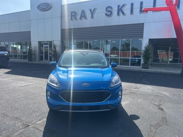 Photo of 2021 Velocity Blue Metallic Ford Escape
