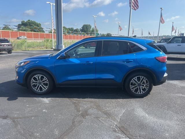 Photo of 2021 Velocity Blue Metallic Ford Escape