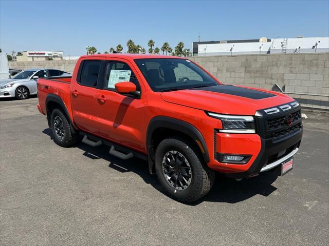 Photo of 2025 Afterburn Orange Nissan Frontier