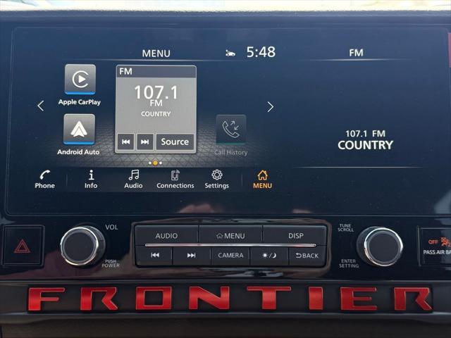 Photo of 2025 Afterburn Orange Nissan Frontier