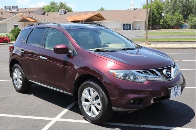 Photo of 2013 Midnight Garnet Nissan Murano