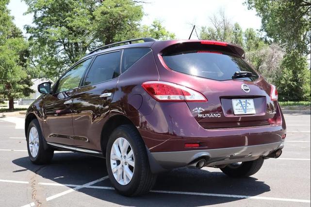 Photo of 2013 Midnight Garnet Nissan Murano