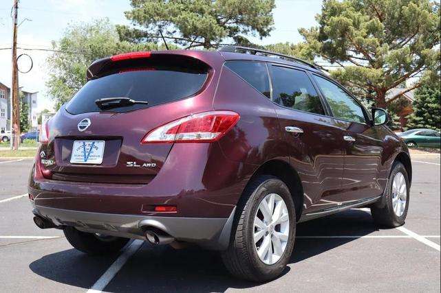 Photo of 2013 Midnight Garnet Nissan Murano