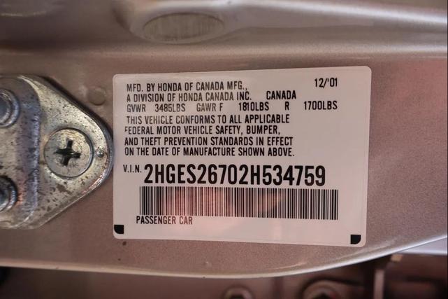 Photo of 2002 Gold Honda Civic