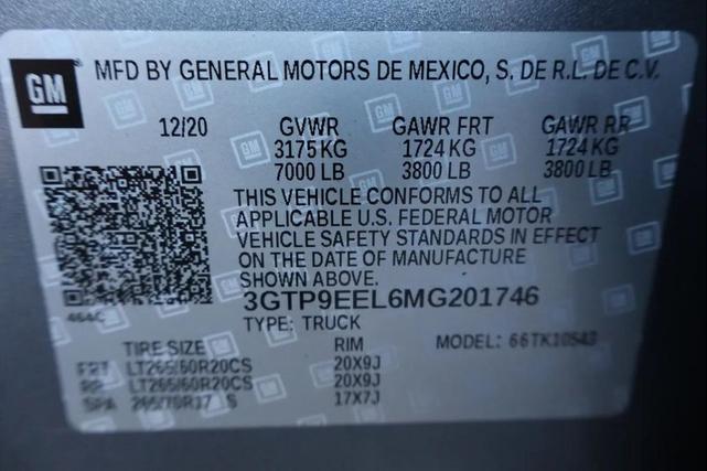 Photo of 2021 Gray GMC Sierra 1500