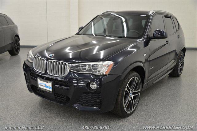 Photo of 2017 Carbon Black Metallic BMW X3