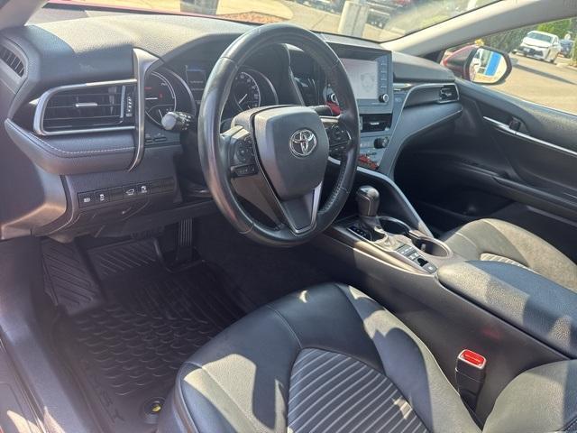 Photo of 2021 Red Toyota Camry Hybrid