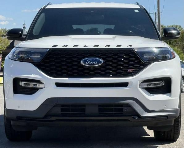 Photo of 2020 Star White Metallic Tri-Coat Ford Explorer