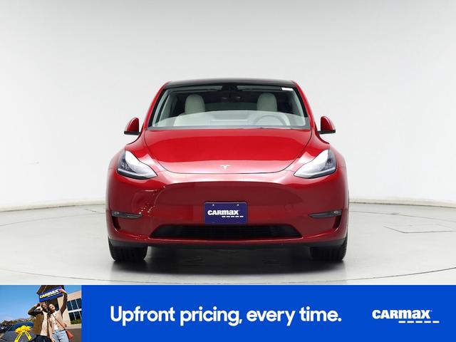 Photo of 2021 Red Tesla Model Y
