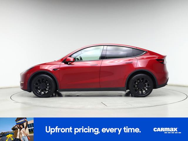 Photo of 2021 Red Tesla Model Y