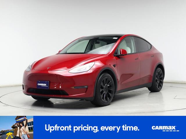 Photo of 2021 Red Tesla Model Y
