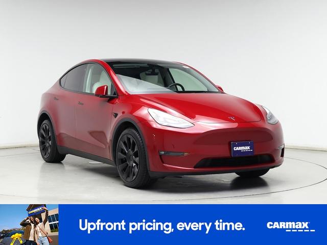 Photo of 2021 Red Tesla Model Y