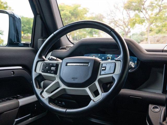 Photo of 2022 Santorini Black Metallic Land Rover Defender