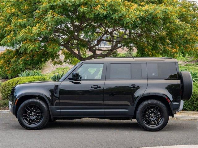 Photo of 2022 Santorini Black Metallic Land Rover Defender