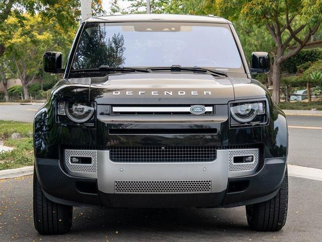 Photo of 2022 Santorini Black Metallic Land Rover Defender