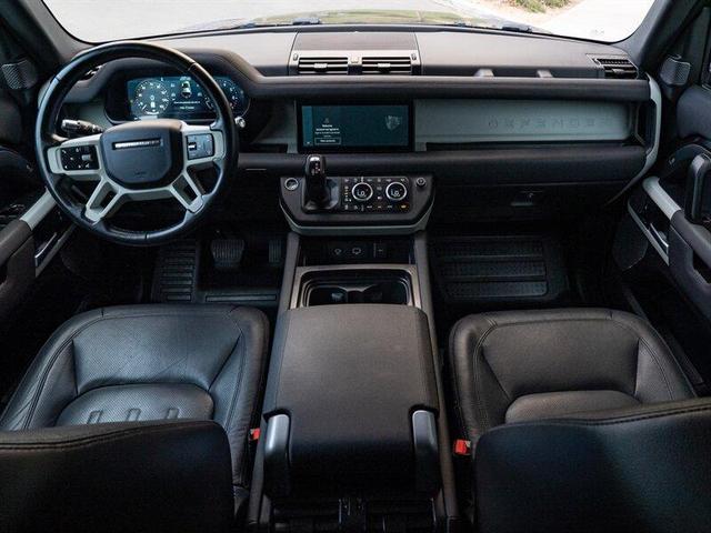 Photo of 2022 Santorini Black Metallic Land Rover Defender
