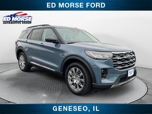 Photo of 2025 Vapor Blue Metallic Ford Explorer