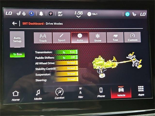 Photo of 2024 DB Black Crystal Clearcoat Dodge Durango