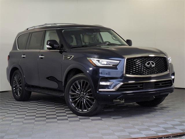 Photo of 2024 Hermosa Blue INFINITI QX80