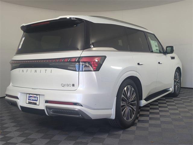 Photo of 2025 Radiant White INFINITI QX80
