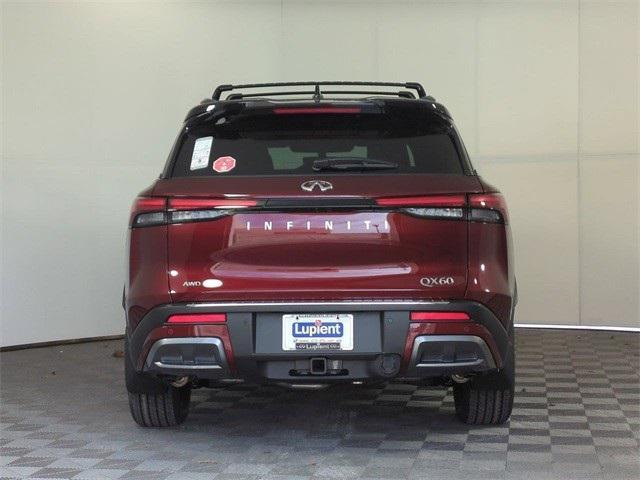 Photo of 2025 Deep Bordeaux/Black Obsidian INFINITI QX60