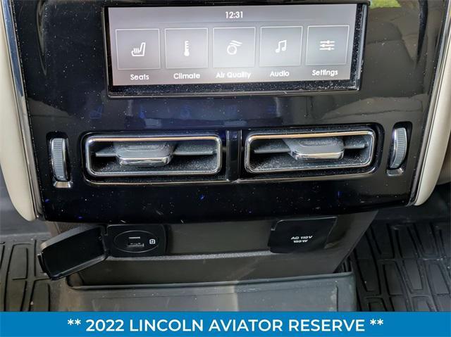 Photo of 2022 Pristine White Metallic Tri-Coat Lincoln Aviator