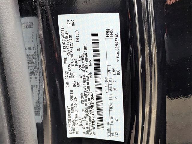 Photo of 2023 Agate Black Metallic Ford F-350