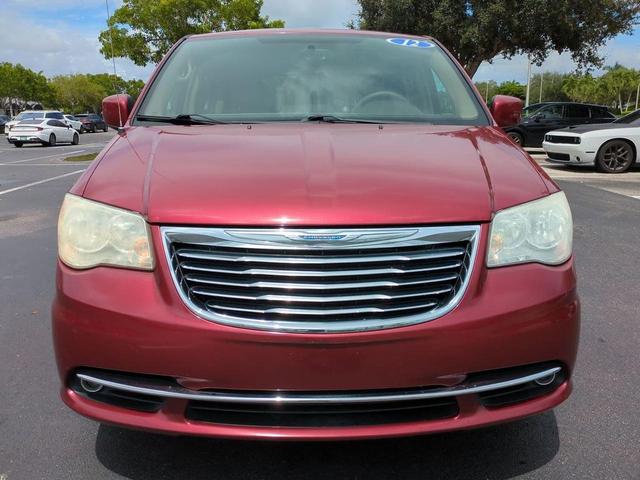Photo of 2012 Deep Cherry Red Crystal Pearlcoat Chrysler Town & Country