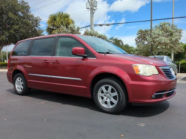 Photo of 2012 Deep Cherry Red Crystal Pearlcoat Chrysler Town & Country
