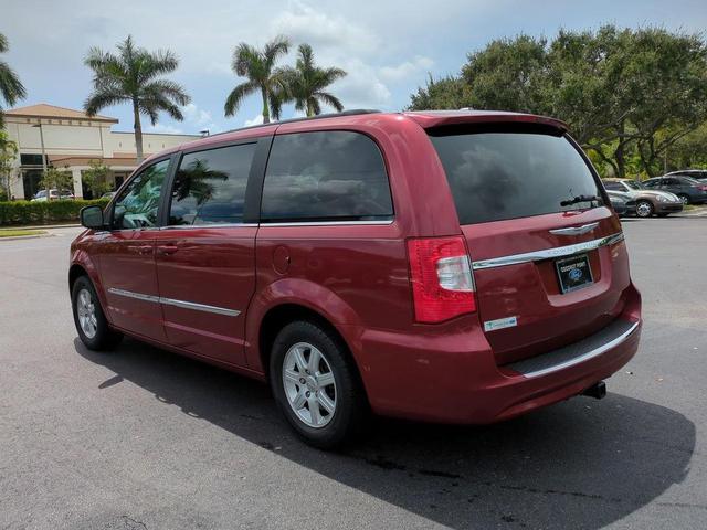 Photo of 2012 Deep Cherry Red Crystal Pearlcoat Chrysler Town & Country