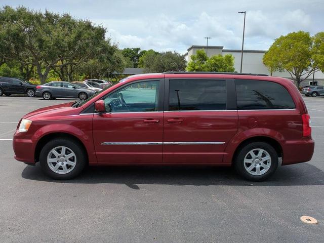 Photo of 2012 Deep Cherry Red Crystal Pearlcoat Chrysler Town & Country