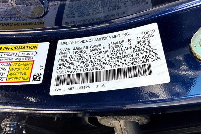 Photo of 2020 Obsidian Blue Pearl Honda Accord