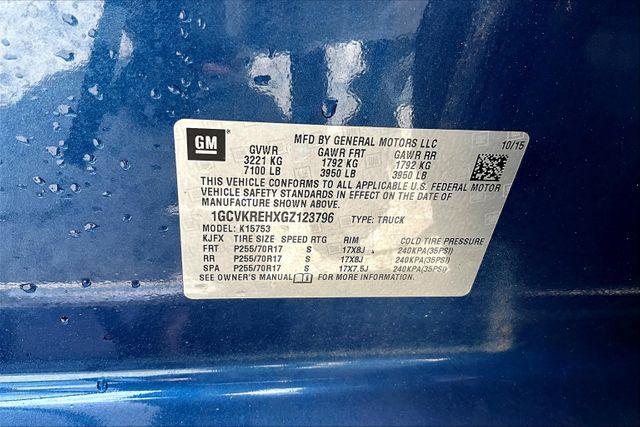 Photo of 2016 Deep Ocean Blue Metallic Chevrolet Silverado 1500