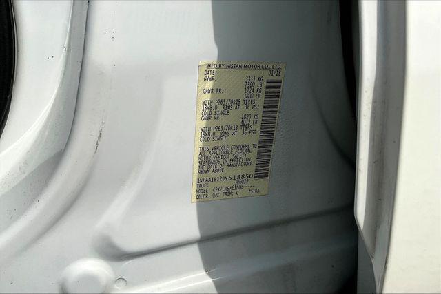Photo of 2018 Glacier White Nissan Titan