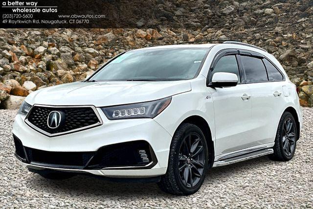 Photo of 2019 White Diamond Pearl Acura MDX
