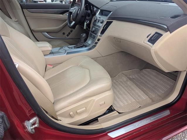 Photo of 2010 Crystal Red Tintcoat Cadillac CTS