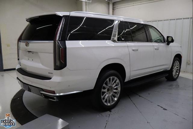Photo of 2023 Crystal White Tricoat Cadillac Escalade ESV