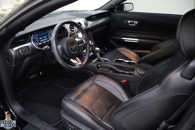 Photo of 2021 Shadow Black Ford Mustang