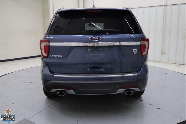 Photo of 2018 Blue Metallic Ford Explorer