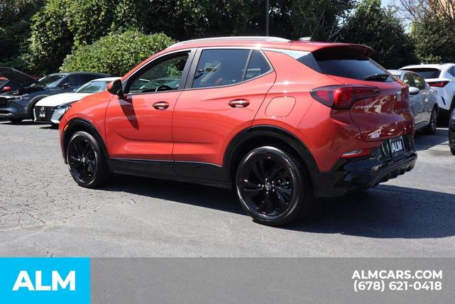 Photo of 2024 Sunrise Red Metallic Buick Encore GX