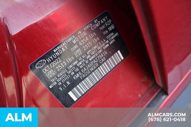 Photo of 2023 Red Hyundai SONATA