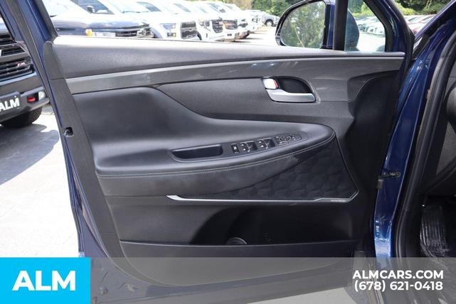 Photo of 2023 Stormy Blue Hyundai SANTA FE