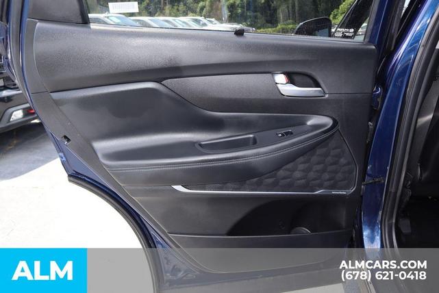 Photo of 2023 Stormy Blue Hyundai SANTA FE