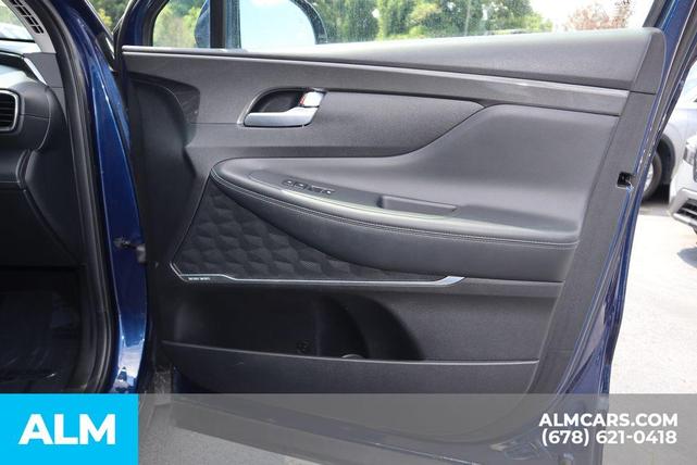 Photo of 2023 Stormy Blue Hyundai SANTA FE