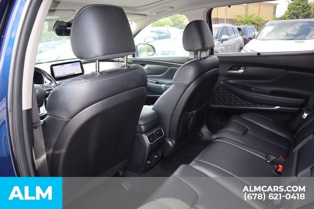 Photo of 2023 Stormy Blue Hyundai SANTA FE