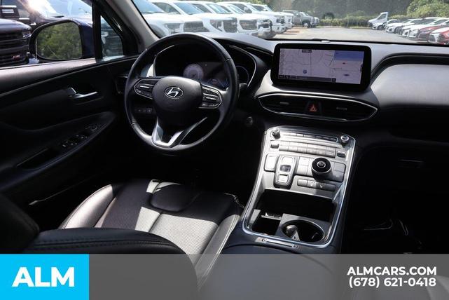 Photo of 2023 Stormy Blue Hyundai SANTA FE