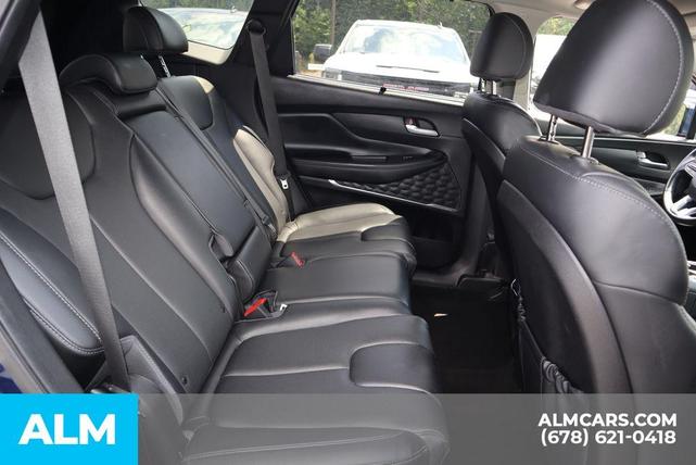 Photo of 2023 Stormy Blue Hyundai SANTA FE